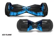 Skin Decal Wrap Stickers for Bluetooth Hover Board Scooters Fits Sense,Q6 ICE F