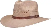 [American Hat Makers] Barcelona Straw Sun Hat — Handcrafted, Stylish