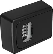 HEALEEP Box Key Lock Box Wall Mounted Combination Lockbox Stylish Key Safe for Indoor and Outdoor Use Storage for Home Office