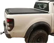 ALCYBD Roll Up Retractable Manual Tonneau Cover Pickup Hard Bed Cover Roller Lid Compatible for Ford Ranger Wildtrak/Ranger XLT
