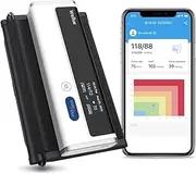 Armfit Bluetooth Blood Pressure Machine for Home use, Upper Arm Blood Pressure Monitor BP Machine with Large Cuff, Unlimited Data Stored in App for iOS & Android