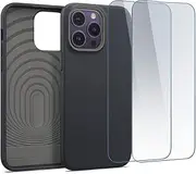 Caseology Nano Pop 360 Case for iPhone 14 Pro Max - Black Sesame