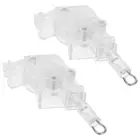 2 Pcs Curtain Head Wand Tilt for Blinds Window Replacement