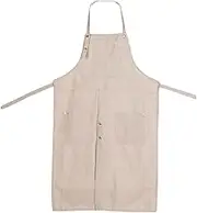 Pottery Canvas Split Leg Apron - Ceramic Clay Full Cover for Women Men Artist