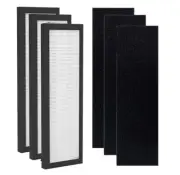 3x FLT5000 FLT5111 HEPA Carbon Filter C for GermGuardian AC5000 AC5000E AC5250PT
