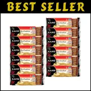 Pack of 12 Gluten-Free Black Sesame & Soy Rice Crackers - Snack with Heritage
