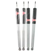 F + R KYB GAS-A-JUST Monotube Shocks for MERCEDES BENZ W210 E200 E200K E230 E240