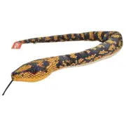 SNAKE Jungle Carpet Printed soft plush toy yellow 54"/137cm Wild Republic NEW