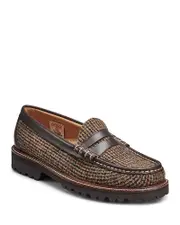 G. h. Bass Men's Larson Harris Tweed Lug Loafers