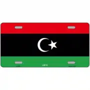 Libya Flag Metal Sign
