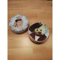 在飛比找蝦皮購物優惠-香港Jenny Bakery珍妮小熊餅乾空鐵盒 禮物盒