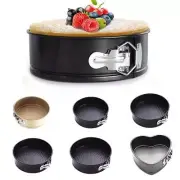 SpringForm Cake Storage Tins - Non-Stick Coating Pan Tray -