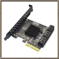 在飛比找蝦皮購物優惠-Sata PCI E 適配器 6 端口 SATA 3.0 到