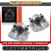 2x Front Left & Right Brake Calipers for Jeep Grand Cherokee Wrangler Comanche (for: Jeep)