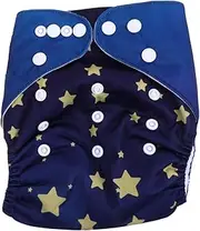 Vaguelly Waterproof Baby Diaper Pants Breathable Partition Diapers for Infant Toddler (random Style)