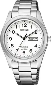 CITIZEN Watch REGUNO Solar Tech Standard Titanium Model KM1-415-13 Men's NEW