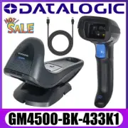 Datalogic Gryphon GM4500-BK-433K1 Wireless 2D Barcode Scanner+USB Cable & Cradle