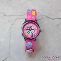 在飛比找蝦皮商城優惠-Hello Kitty 蝴蝶結糖果立體錶帶可愛造型女孩腕錶-