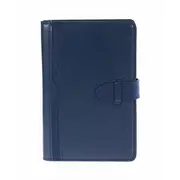 Debden DayPlanner Personal Organiser Hard CoverPU Strap Navy PRHSU3 18x10cm