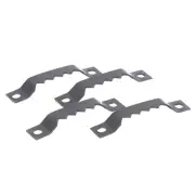 200pcs Quality Black No Nail Picture Frame Hooks Saw Tooth Sawtooth Hang-dx