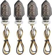 Indicators Flowing Turn Signal for Most Motorcycle Turn Signals E-Mark Mini Turn Signal Light 5LED 12V Amber Blinker Turn Signal Indicator Lamp Turn Signal Indicator