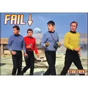Funny Ata Boy Star Trek Classic Red Shirt Fail Magnet