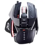 Mad Catz R.A.T. PRO X3 Gaming Mouse - Black - 16000 DPI - Optical Sensor - 1.8m USB Cable [MR05DCINBL001-0]