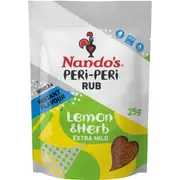 Nando's Lemon & Herb Rub Spice Seasoning 25g