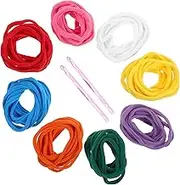 PLAFOPE Polyester Weaving Loom Bands Braided Elastic Rope Toy Accessories Loom Loop DIY Elastic Loop Boys and Kit