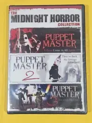 The Midnight Horror Collection DVD Puppet Master 1-3 Films Full Moon
