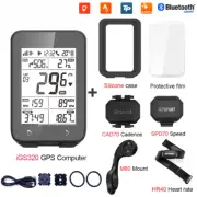 Cycling Computer IPX7 Bluetooth 5.0 ANT+ Wireless Speedometer Bicycle Stopwatch