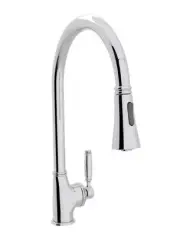 Rohl Gotham MB7928LMAPC-2 Single Hole Pulldown Kitchen Faucet-Polished Chrome