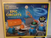 National Geographics Epic Circuits Science Kit for Kids NIB Educational