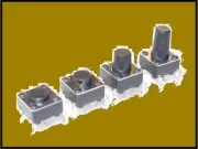 100 pcs 6x6mm Tact Tactile Switch Push Button 1P1T - 4.3mm 5mm 7mm 9.5mm