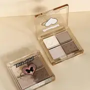 biya - Natural Shaping 3D Highlight & Contouring Palette - 2 Types 02# Natural - 6g