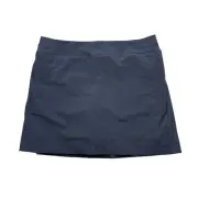 Athleta Navy 16 NEW w/Tags Brookly skort 16" Polyester Spandex