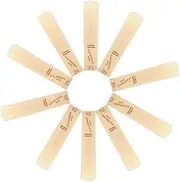 zolyet Normal Level G Alto Saxophone Sax Reeds Strength 2.5 for Beginners, 10pcs/ Box Strength 2.5