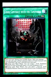 A175 YUGIOH SPELL DARK CONTRACT WITH THE YAMIMAKAI SDPD-EN023