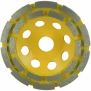 Flexovit DIAMOND GRINDING CUP Double Row *Australian Brand- 125mm Or 180mm