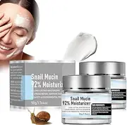 Lism Snail Mucin 92% Moisturizer Daily Face Gel Cream,Baba De Caracol Original,Snail Mucin Moisturizer,Advanced Snail 92 All In One Cream,Hydrating Repair Face Gel Cream (2pcs)