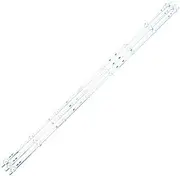 ABAGFKFNV 1set=3pcs 8leds 6v 755mm Suitable Compatible with 39 40 42 Inch LCD TV Backlight Strip MG-385D3006V8C1B75410M-HX HX-42A39D Asanzo 40E800 Light bar