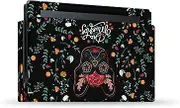 Official Klaudia Senator Day of The Dead French Bulldog Vinyl Sticker Gaming Skin Decal Cover Compatible with Nintendo Switch Console & Dock