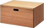[MUJI] 12381105 Stacking Chest, Width 14.6 x Depth 11.0 x Height 7.3 inches (37 x 28 x 18.5 cm), Half Drawers, Oak Wood Veneer