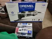 Dremel Multi-Max MM35 3.5 Amp Corded Oscillating MultiTool Kit NEW!+Blade Kit
