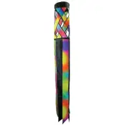 Jewel Diagonal Weave 60" Windsock