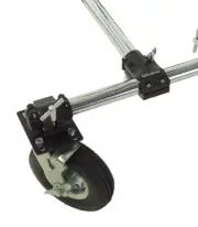 GIBRALTAR 9" CASTER WHEEL for RACK TUBE STAND DRUM MOUNT SWIVEL