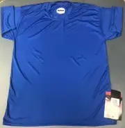 New McDavid Shortsleeve Microfiber Shirt, Model 906, Adult, Royal