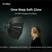SmallRig 4633 LA-O90 Octagonal Softbox Honeycomb Grid f Photography Studio Flash