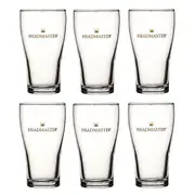 Headmaster Crown Nucleated Beer Conical Glasses 285ml - Set of 48
