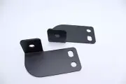 Rear Roll Bar Mounting Brackets Stainless Steel Black